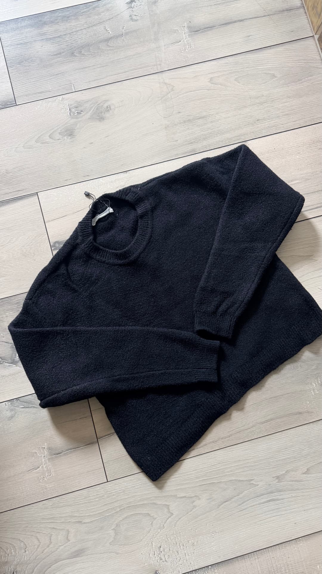 navy blue oversized sweater - upto bust 36