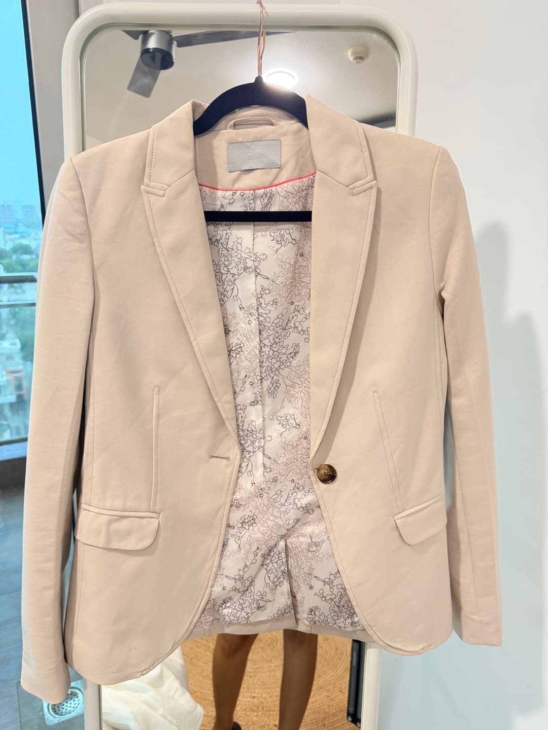 H&M Blazer - Beige (bust 34)
