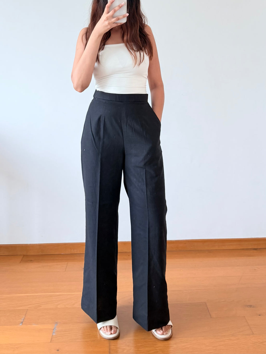 Black Linen Pants