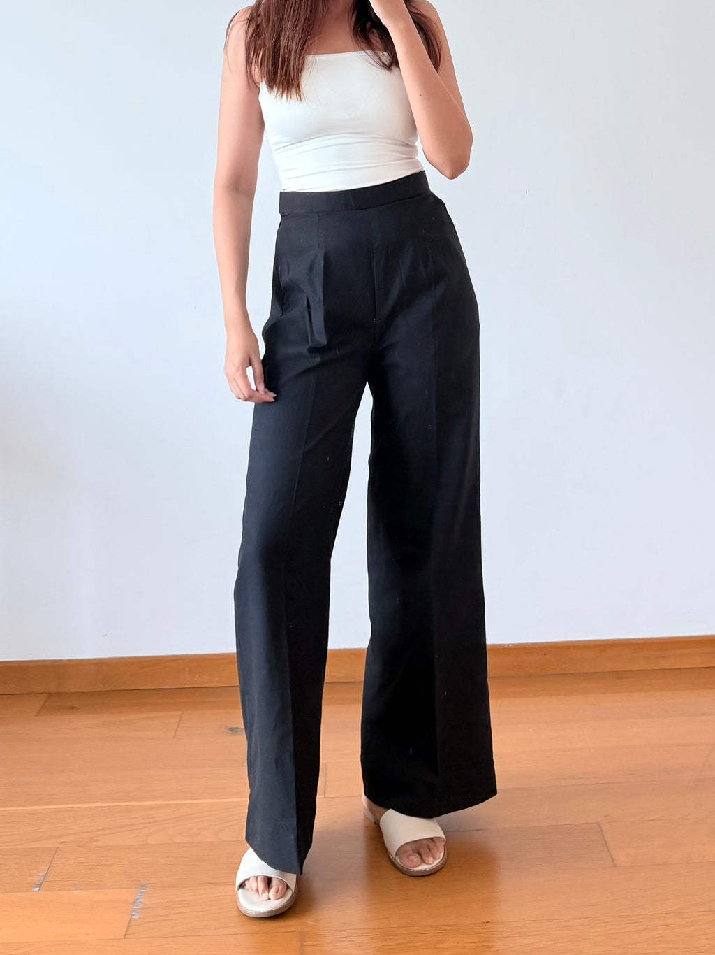 Black Linen Pants
